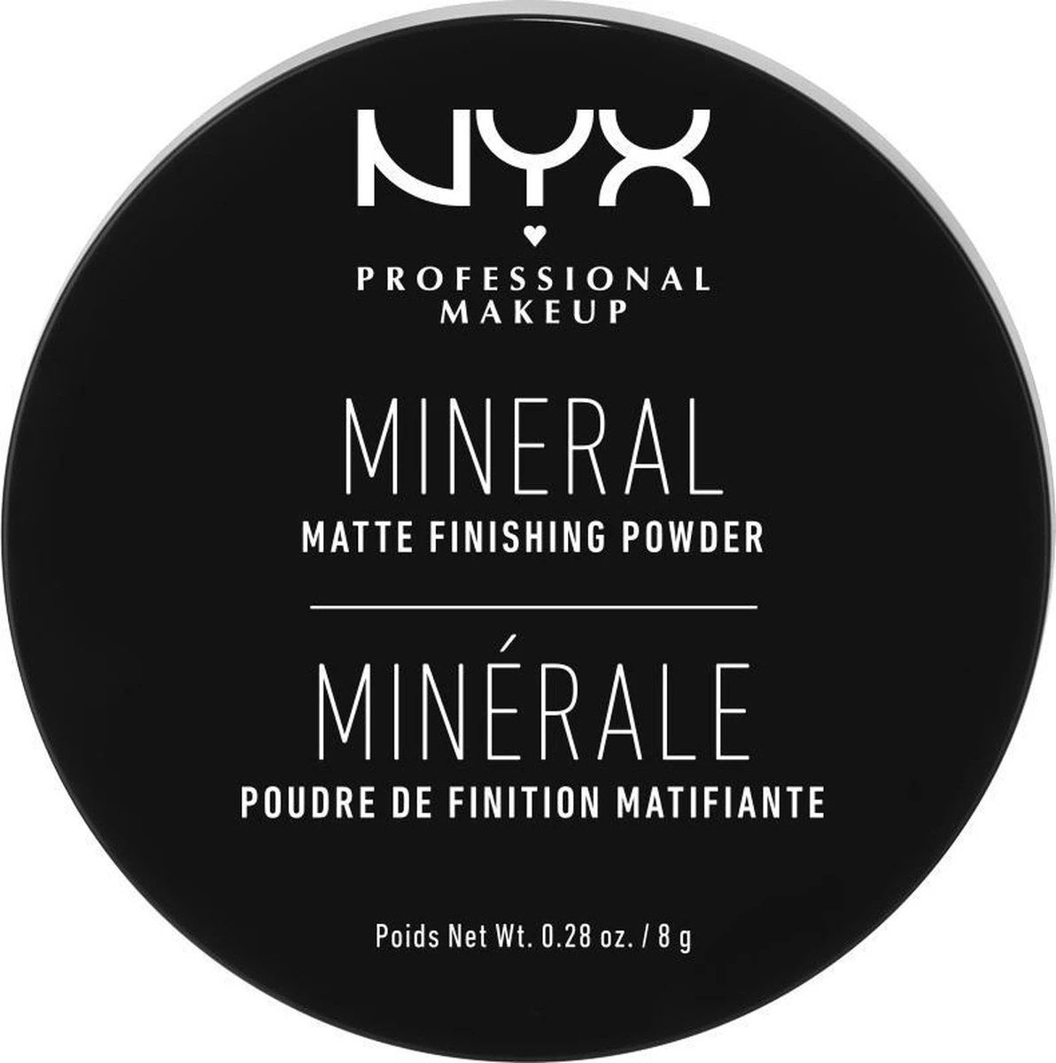NYX Professional Makeup Mineral Finishing Powder Gezichtspoeder - Light/Medium MFP01 1 NYX Professional Makeup Mineral Finishing Powder Gezichtspoeder - Light/Medium MFP01