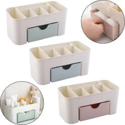 IBright Make-Up Organizer Met Lade - Cosmetica Opbergdoos - Bureau Organizer - Blauw 7 IBright Make-Up Organizer Met Lade - Cosmetica Opbergdoos - Bureau Organizer - Blauw -Cosmetica Winkel 1193x1200 19