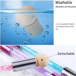 GUAPÀ - Nail Art Blooming Spons & Stempel Penseel Voor Het Maken Van Babyboom En Holografisch Effecten Op Je Nagels - Kleur Roze 12 GUAPÀ - Nail Art Blooming Spons & Stempel Penseel Voor Het Maken Van Babyboom En Holografisch Effecten Op Je Nagels - Kleur Roze -Cosmetica Winkel 1194x1200 22