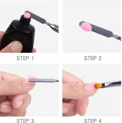 Nagel Polygel Tool - Gel Penseel - Nail Poly Gel Tool - 2 In 1 Kwast Met Spatel -Cosmetica Winkel 1195x1200 41