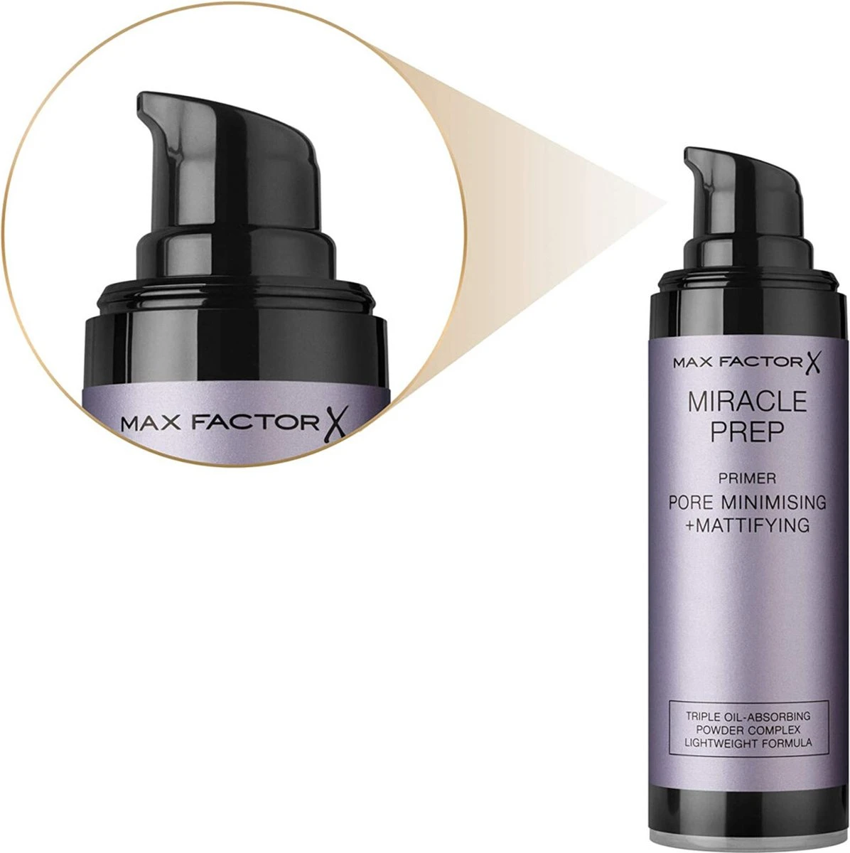 Max Factor Miracle Prep Primer Pore Minimising & Mattifying - 30 Ml 2 Max Factor Miracle Prep Primer Pore Minimising & Mattifying - 30 Ml - Afbeelding 2
