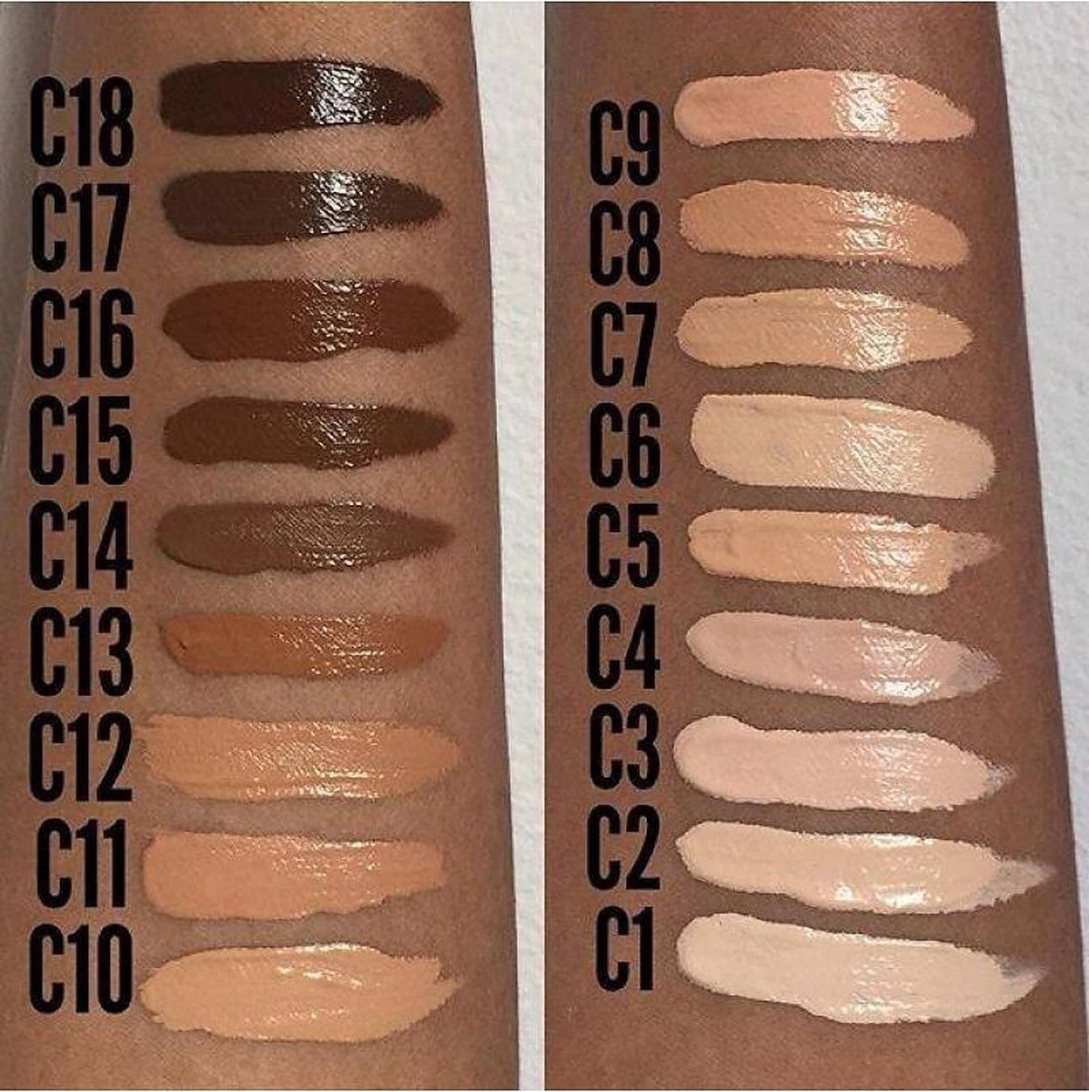 Makeup Revolution - (Conceal & Define Concealer) 3.4 Ml C3 6 Makeup Revolution - (Conceal & Define Concealer) 3.4 Ml C3 - Afbeelding 6