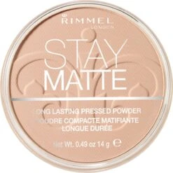 Rimmel London Stay Matte Pressed Powder - 005 Silky Beige 37 Rimmel London Stay Matte Pressed Powder - 005 Silky Beige -Cosmetica Winkel 1198x1200 32