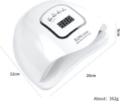 Victoria Nails Pro - 150W/45 LEDs - 2 In 1 UV/leD Lamp - 2021 SUNX5 MAX UV/LED Lamp - Manicure/Pedicure Handen En Voeten - Gellak - Gelnagels - Acrylnagels - Top Coat-Led Nagellamp-Uv Nagellamp-Nagels-Nageldroger - Nagel Tafellamp 14 Victoria Nails Pro - 150W/45 LEDs - 2 In 1 UV/leD Lamp - 2021 SUNX5 MAX UV/LED Lamp - Manicure/Pedicure Handen En Voeten - Gellak - Gelnagels - Acrylnagels - Top Coat-Led Nagellamp-Uv Nagellamp-Nagels-Nageldroger - Nagel Tafellamp -Cosmetica Winkel 1200x1011 3