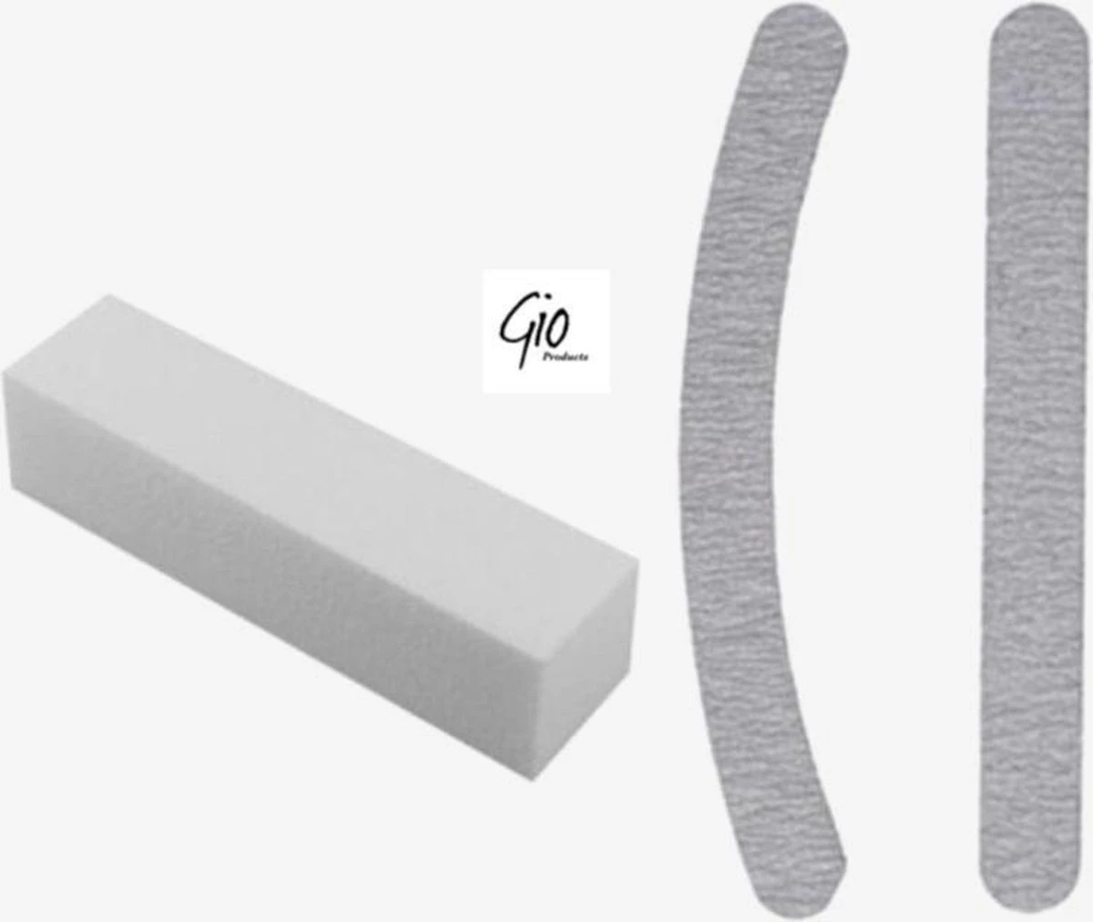 Merkloos Nagel Vijlen Set Kunstnagels / Witte Blokvijl 100 / 100 + Zebra Vijl Banaan 100 / 180 + Zebra Vijl Recht 100 / 180 GIT - High Quality - Professionele Markt 1 Merkloos Nagel Vijlen Set Kunstnagels / Witte Blokvijl 100 / 100 + Zebra Vijl Banaan 100 / 180 + Zebra Vijl Recht 100 / 180 GIT - High Quality - Professionele Markt