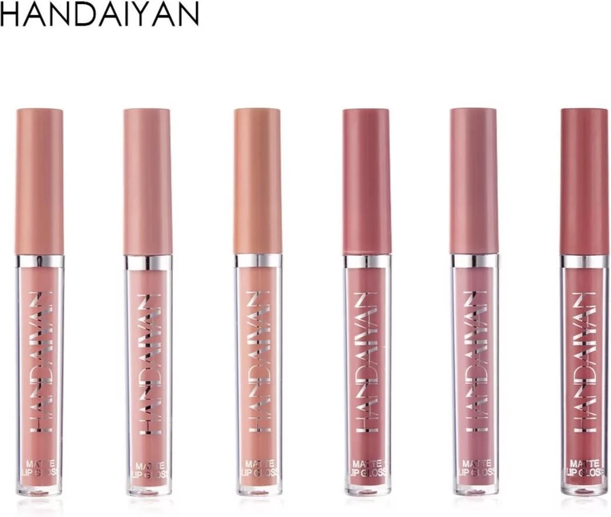 HANDAIYAN® | Liquid Lipsticks | Set Van 6 | Matte Lippenstift | Vloeibare Lippenstift | Waterproof | Make Up Set | Geschenkset | Giftset | Lipstick | Lippenstift | Lipgloss | Lip Gloss 7 HANDAIYAN® | Liquid Lipsticks | Set Van 6 | Matte Lippenstift | Vloeibare Lippenstift | Waterproof | Make Up Set | Geschenkset | Giftset | Lipstick | Lippenstift | Lipgloss | Lip Gloss - Afbeelding 7