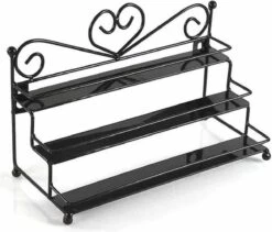 Confibel Nagellak Organizer - Nagellak Flesjes Houder - Essentiële Oliën Organizer - Rek Voor Flesjes - Wanddecoratie - Zwart -Cosmetica Winkel 1200x1025 4