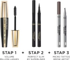 L’Oréal Paris Volume Million Lashes - 01 Extra Zwart - Volume Mascara - 10.7 Ml 24 L’Oréal Paris Volume Million Lashes - 01 Extra Zwart - Volume Mascara - 10.7 Ml -Cosmetica Winkel 1200x1036 1