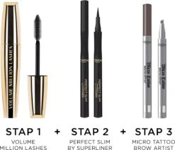 L’Oréal Paris - Volume Million Lashes - Zwart - Volume Mascara - 10.7 Ml 23 L’Oréal Paris - Volume Million Lashes - Zwart - Volume Mascara - 10.7 Ml -Cosmetica Winkel 1200x1036