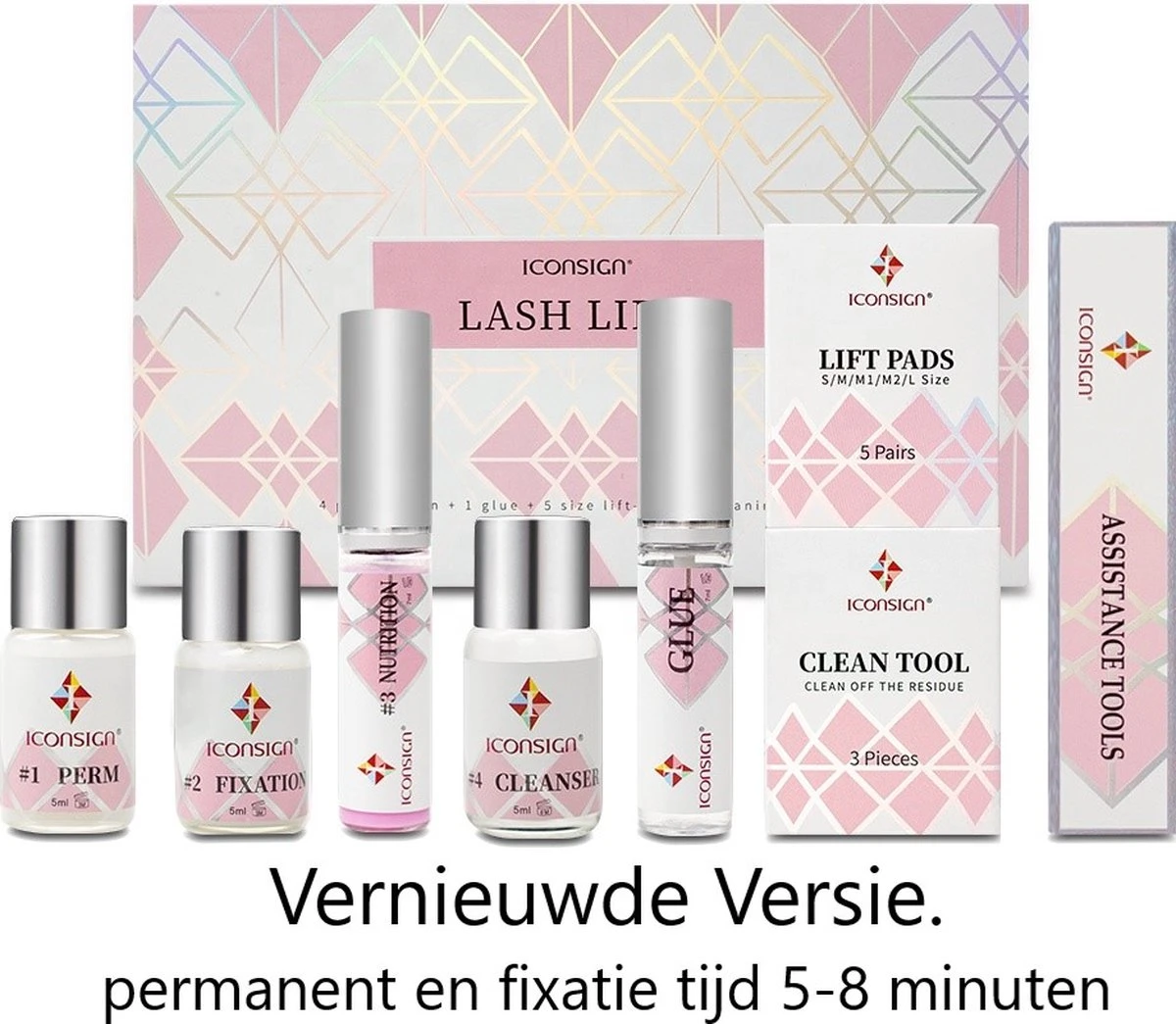 Merkloos Lash Lift Kit - Vernieuwde Wimperlifting Set - Wimperserums Met Wenkbrauw Gel - Lash Lift Set 1 Merkloos Lash Lift Kit - Vernieuwde Wimperlifting Set - Wimperserums Met Wenkbrauw Gel - Lash Lift Set