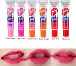 New Romantic Bear Peel Off Liquid Lipstick Waterproof - Langdurig Lipgloss - SEXY RED -Cosmetica Winkel 1200x1047