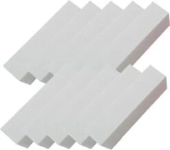 Merkloos 2x Nagelblok, Wit -Cosmetica Winkel 1200x1052 10