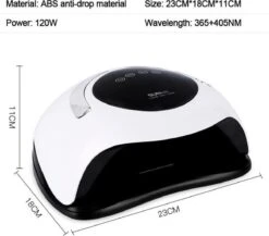 Nageldroger 120 Watt LED UV Inclusief Manicure- Pedicure Set - Professioneel - Nagel Lamp LED - Professionele Nageldroger - Ledlamp - Gel Nagellak - Gelpolish - Gel Nagels - Builder Gel - Acryl 10 Nageldroger 120 Watt LED UV Inclusief Manicure- Pedicure Set - Professioneel - Nagel Lamp LED - Professionele Nageldroger - Ledlamp - Gel Nagellak - Gelpolish - Gel Nagels - Builder Gel - Acryl -Cosmetica Winkel 1200x1052 8