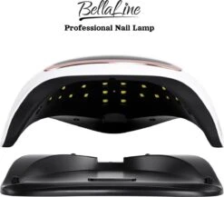 UV Nagel Lamp 168 Watt + 5 Gratis Vijlen - BellaLine - UV Led Nagellamp – Gel Nagel – Nagellak UV – Nageldroger – Salon – Sensor – Gellac - Acryl - Gelnagels – 42 Power Led – Professioneel – Krachtig – Manicure – Extra Lang Snoer - Pink - Pedicure -Cosmetica Winkel 1200x1053 3