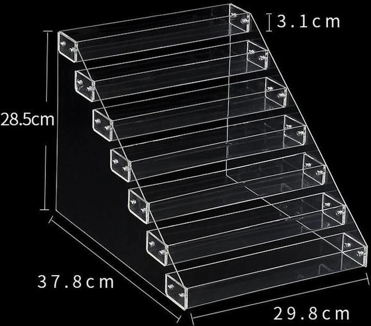 Nagellak Display / Multifunctionele Organizer 7 Lagen | Nagellak Rek | Make-up En Nagellak Standaard | Nagellak Organizer - Nagellak Houder - Nagellak Opbergen 2 Nagellak Display / Multifunctionele Organizer 7 Lagen | Nagellak Rek | Make-up En Nagellak Standaard | Nagellak Organizer - Nagellak Houder - Nagellak Opbergen - Afbeelding 2