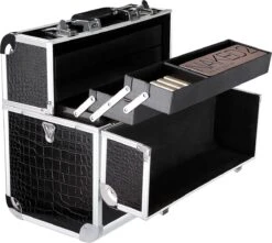 A.T. Shop Cosmeticakoffer, Make-up Koffer, Beauty Case, Bewaren Van Make-up, Nagellak. Zwart -Cosmetica Winkel 1200x1072 6