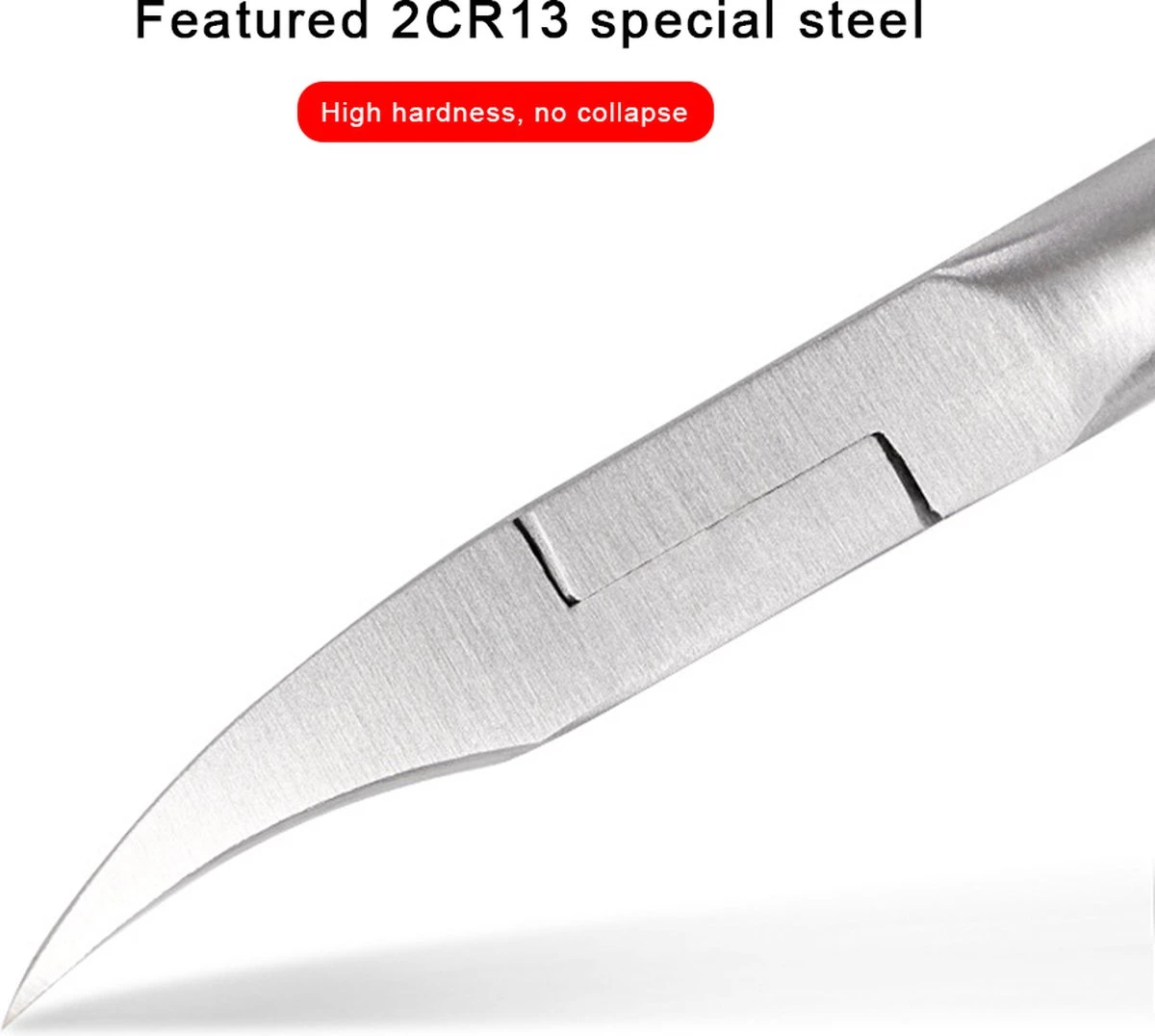 IGOODS Nagelriem Knipper - Professionele Teennagelknipper Cutter Tang - RVS - Zwart - Dikke Nagels Tool Gesneden Nagel - Teen Trimmer 6 IGOODS Nagelriem Knipper - Professionele Teennagelknipper Cutter Tang - RVS - Zwart - Dikke Nagels Tool Gesneden Nagel - Teen Trimmer - Afbeelding 6