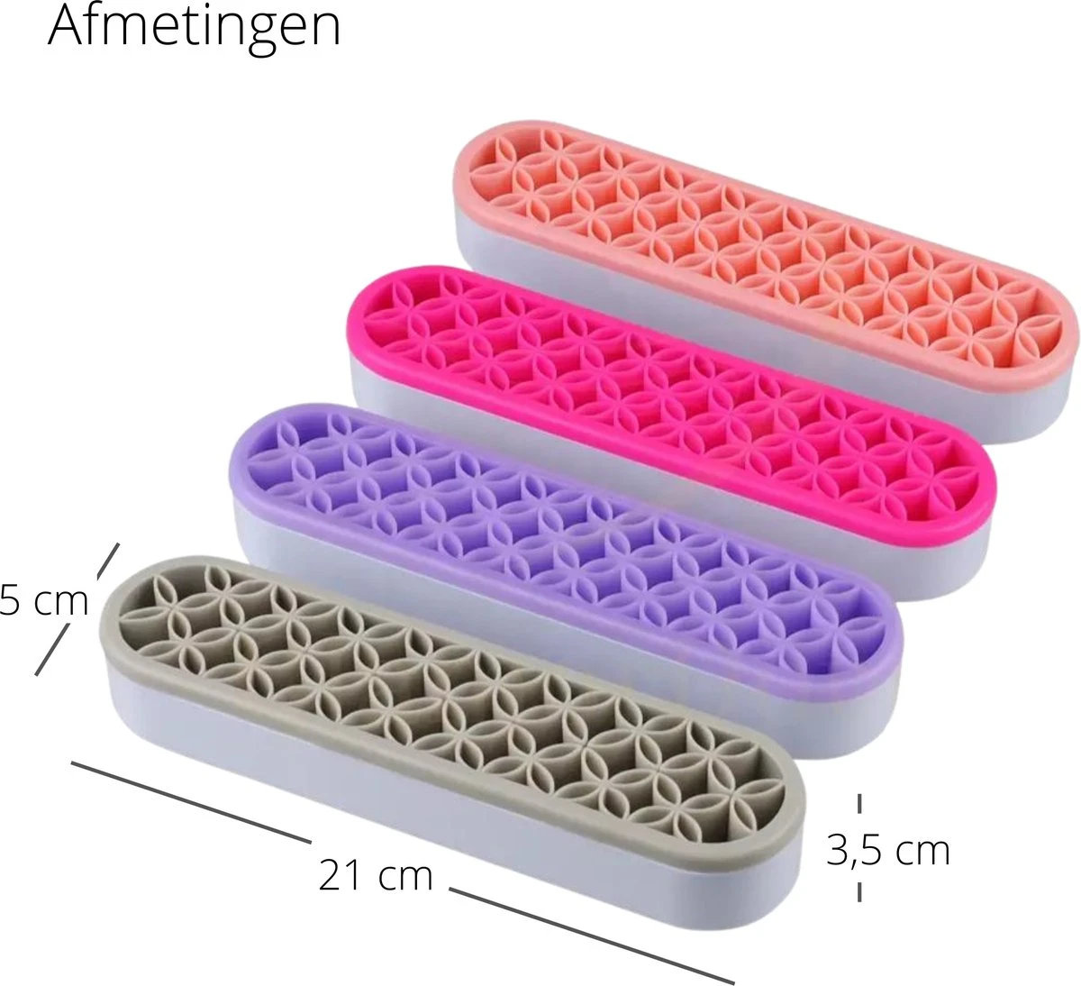 Make Up Organizer - Roze - Make Up Holder - Kwasten Organizer - Make Up Houder - Nagellak/Lipstick Organizer - Lippenstift Houder - Siliconen 6 Make Up Organizer - Roze - Make Up Holder - Kwasten Organizer - Make Up Houder - Nagellak/Lipstick Organizer - Lippenstift Houder - Siliconen - Afbeelding 6