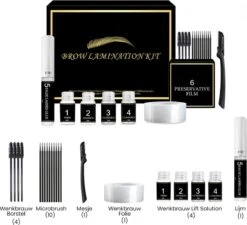 BluGo Brow Lamination Kit - Lash Lift - Wenkbrauwgel - Wimperlifting Set - Brow Soap - Eyelash Lift - Wimperverf - Brow Gel - Starterkit -Cosmetica Winkel 1200x1095 5
