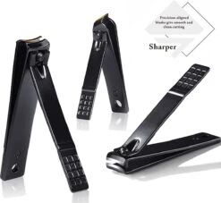 Nagelknipper Set - Pedicureset - 15 Delige - Roestvrij Staal - Met Draagkoffer - Geel Zwart 12 Nagelknipper Set - Pedicureset - 15 Delige - Roestvrij Staal - Met Draagkoffer - Geel Zwart -Cosmetica Winkel 1200x1101 5