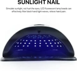 2022 Nageldroger - 280W/66 LEDs - Nagellamp - Nieuw Nageldroger - Wit/Zwart - Manicure/Pedicure Handen En Voeten - Gellak - Gelnagels - Acrylnagels - Top Coat - Matte Top Coat - Led Nagellamp - Uv Nagellamp - Nagels - Nagellak Droger - Tafellamp -Cosmetica Winkel 1200x1104 3