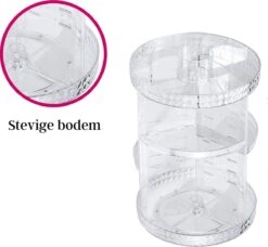 LuZana Make-Up Organizer - Beauty Organizer Voor Make Up - 360° Roterend - Opbergbox - Opbergdoos Cosmetica - Sieradendoos - Nagellak - Lippenstift - Transparant - Cadeautje Voor Vrouw 19 LuZana Make-Up Organizer - Beauty Organizer Voor Make Up - 360° Roterend - Opbergbox - Opbergdoos Cosmetica - Sieradendoos - Nagellak - Lippenstift - Transparant - Cadeautje Voor Vrouw -Cosmetica Winkel 1200x1106 10