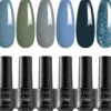 Lovae Cosmetics Gellak - 6-delige Set - Gel Nagellak - Winter Dreams - Gellac - 8ML