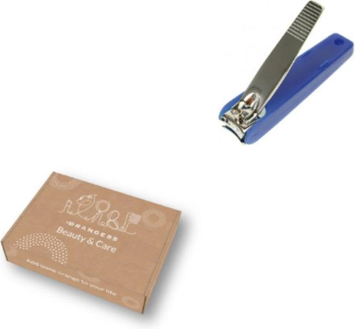 Orange85 Nagelknippers RVS 2 Stuks - Vingers & Tenen - Blauw 2 Orange85 Nagelknippers RVS 2 Stuks - Vingers & Tenen - Blauw - Afbeelding 2