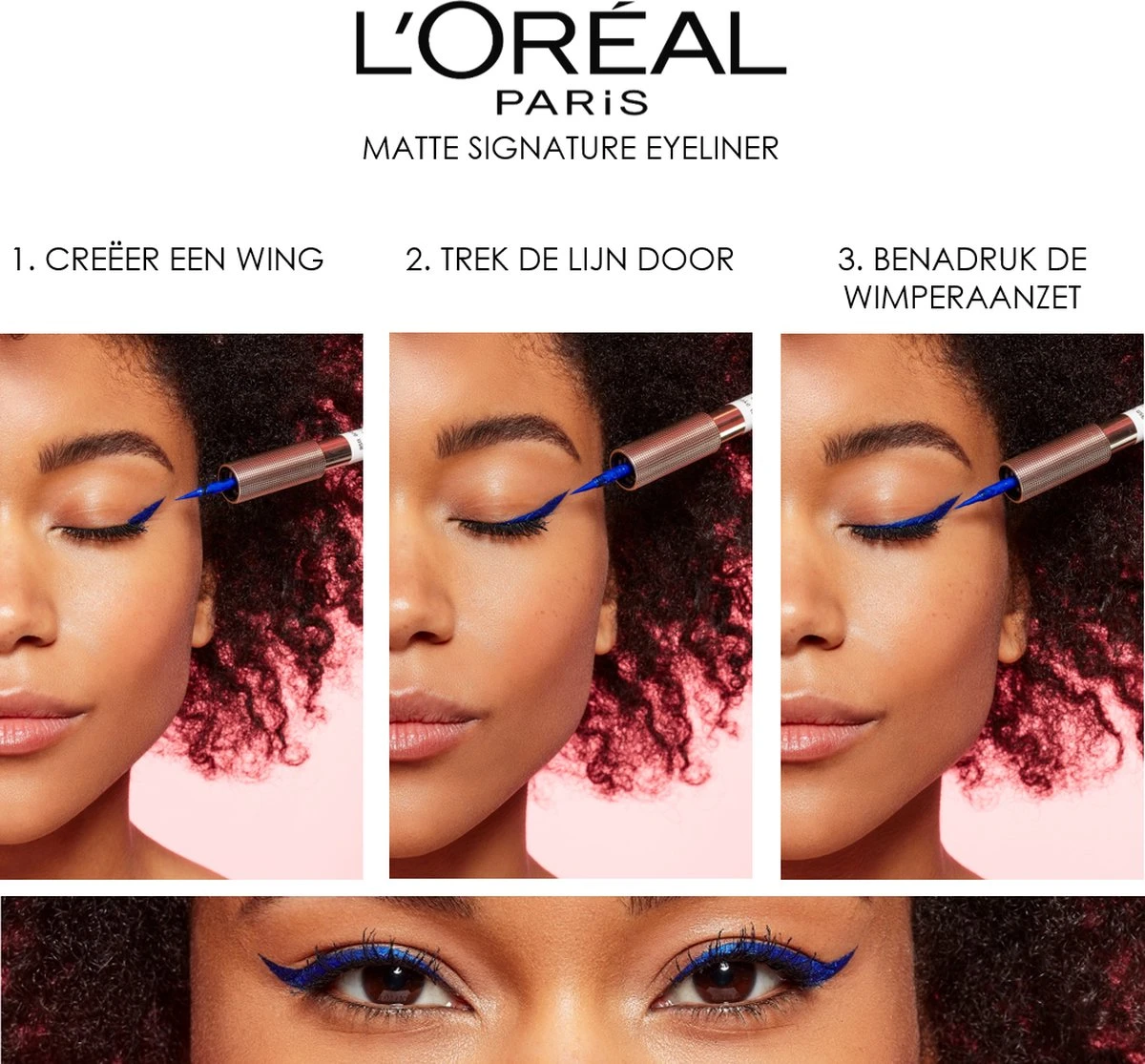 L'Oréal Paris Matte Signature Eyeliner Van Superliner – Matte Liquid Eyeliner – Waterproof - 06 Greige Signature – Grijs 6 L'Oréal Paris Matte Signature Eyeliner Van Superliner – Matte Liquid Eyeliner – Waterproof - 06 Greige Signature – Grijs - Afbeelding 6