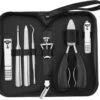 Merkloos STARMAN 7-delige Pedicure En Manicure Set - Nagelknipper - Pedicureset - Nagelvijl - Nageltang - Kalknagel - Teennagelknipper
