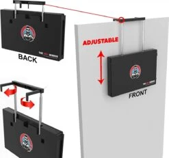 360 ° Graden Spiegel - SELF Cut Mirror System - DRIE Zijspiegel Voor Zelfknippend Haar Met In Hoogte Verstelbare Telescopische Haken (360 Spiegels Met LED-verlichting) (Slechts 360 Spiegels) -Cosmetica Winkel 1200x1121 6