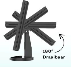 ECCEB Make-up Spiegel - LED Verlichting - Vergrootspiegel - Inklapbaar - 22 LED Lampjes - Draaibaar - Batterij & USB Oplaadbaar - Smart Touch -Cosmetica Winkel 1200x1129 11