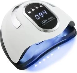 2022 Nageldroger - 280W/66 LEDs - Nagellamp - Nieuw Nageldroger - Wit/Zwart - Manicure/Pedicure Handen En Voeten - Gellak - Gelnagels - Acrylnagels - Top Coat - Matte Top Coat - Led Nagellamp - Uv Nagellamp - Nagels - Nagellak Droger - Tafellamp -Cosmetica Winkel 1200x1130 20