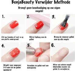 BenjaBeauty Gellak Remover - Nagellak Remover - Nagellak - Pedicure - Manicure - Gel Polish 10 BenjaBeauty Gellak Remover - Nagellak Remover - Nagellak - Pedicure - Manicure - Gel Polish -Cosmetica Winkel 1200x1131 4