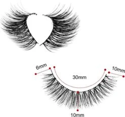 Merkloos 10 Paar - 3D Valse Wimpers - Fake Lashes - Natuurlijke Uitziend Kunstwimpers - Voor Make-Up Eyelashes 5 Merkloos 10 Paar - 3D Valse Wimpers - Fake Lashes - Natuurlijke Uitziend Kunstwimpers - Voor Make-Up Eyelashes -Cosmetica Winkel 1200x1132 1