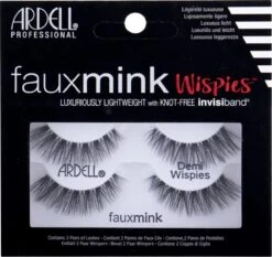 Ardell - Faux Mink Demi Wispies - Twin Pack - Zwart -Cosmetica Winkel 1200x1132 2