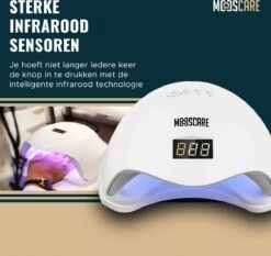 MOOSCARE 48 Watt LED Lamp Voor Gellak Nagels - UV Lamp Gelnagels - Nail Art Nagellamp - Gel Nagellak Nageldroger 11 MOOSCARE 48 Watt LED Lamp Voor Gellak Nagels - UV Lamp Gelnagels - Nail Art Nagellamp - Gel Nagellak Nageldroger -Cosmetica Winkel 1200x1134 7