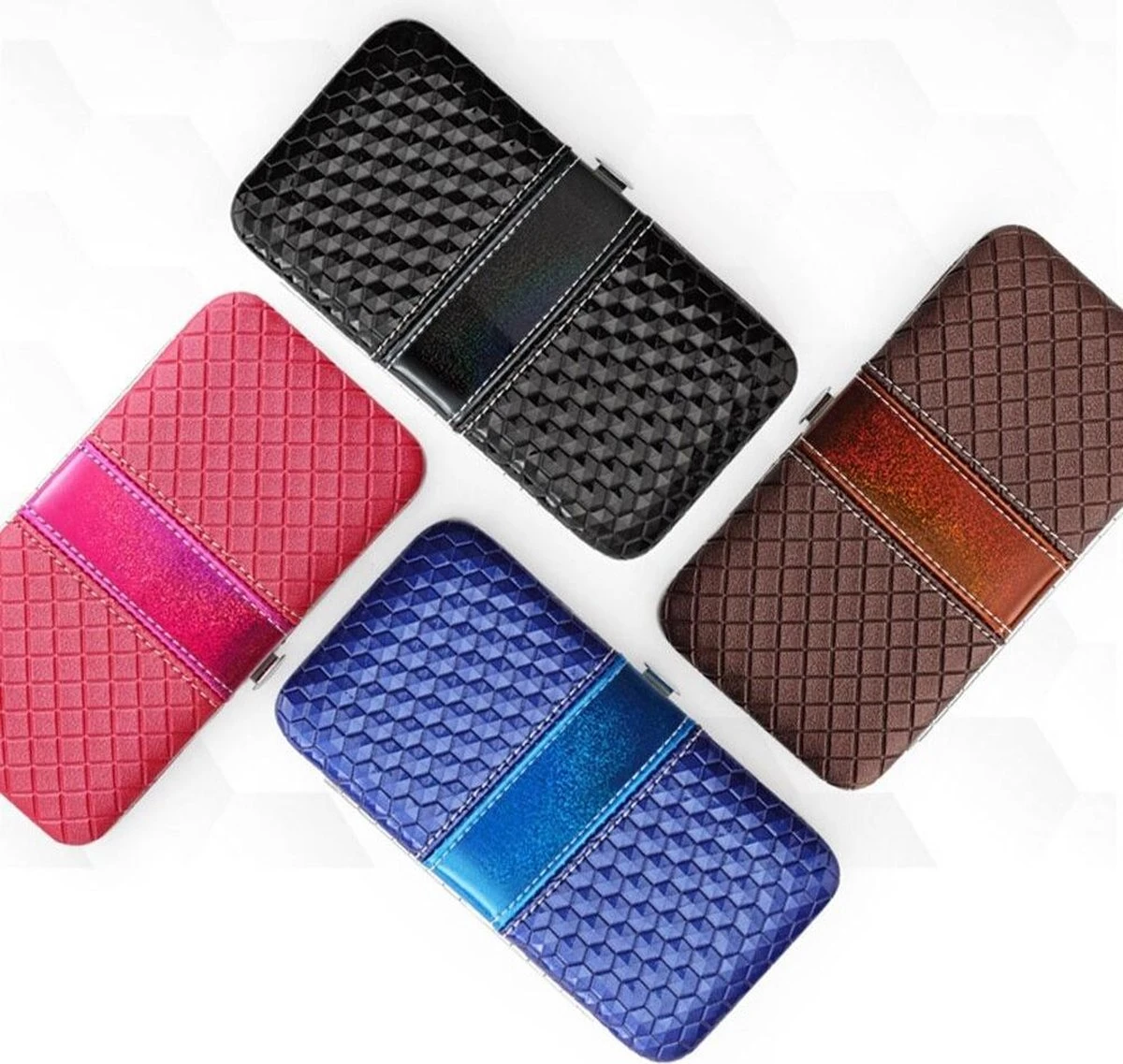 Luxe Manicure En Pedicure Set - Nagelverzorging - Nail Art - 18 Delig - Zwart 6 Luxe Manicure En Pedicure Set - Nagelverzorging - Nail Art - 18 Delig - Zwart - Afbeelding 6