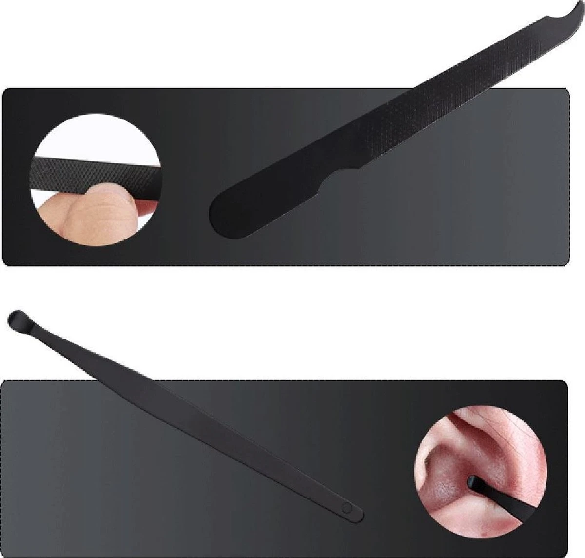 TOPCODE Cosmetics Manicure Set / Nagelschaar Set - #MCNC03 - Zwart 7 Delig - Nagelknipper Set Manicureset - Manicure Setje Pedicureset - Nagelschaartje - Nagelknipper – Nagelknipper Set - Manicureset - Manicuresetje 5 TOPCODE Cosmetics Manicure Set / Nagelschaar Set - #MCNC03 - Zwart 7 Delig - Nagelknipper Set Manicureset - Manicure Setje Pedicureset - Nagelschaartje - Nagelknipper – Nagelknipper Set - Manicureset - Manicuresetje - Afbeelding 5