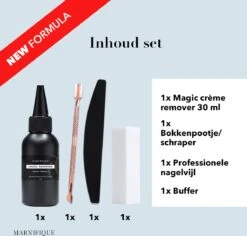 Marnifique® - NEW FORMULA - Gellak Cream Remover Set 30 Ml - Gel Polish Remover - Gellak Remover - Gel Polish - Gellak Verwijderen - Gellak Verwijderaar - Nagellak Remover - BIAB Remover - Vijl - Aceton 9 Marnifique® - NEW FORMULA - Gellak Cream Remover Set 30 Ml - Gel Polish Remover - Gellak Remover - Gel Polish - Gellak Verwijderen - Gellak Verwijderaar - Nagellak Remover - BIAB Remover - Vijl - Aceton -Cosmetica Winkel 1200x1146 5