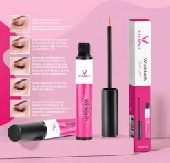 Vivefly Healthcare Winklash - Wimperserum - Wimper Krullen - Wimper Groei - Lash Serum 5ml - -Cosmetica Winkel 1200x1148