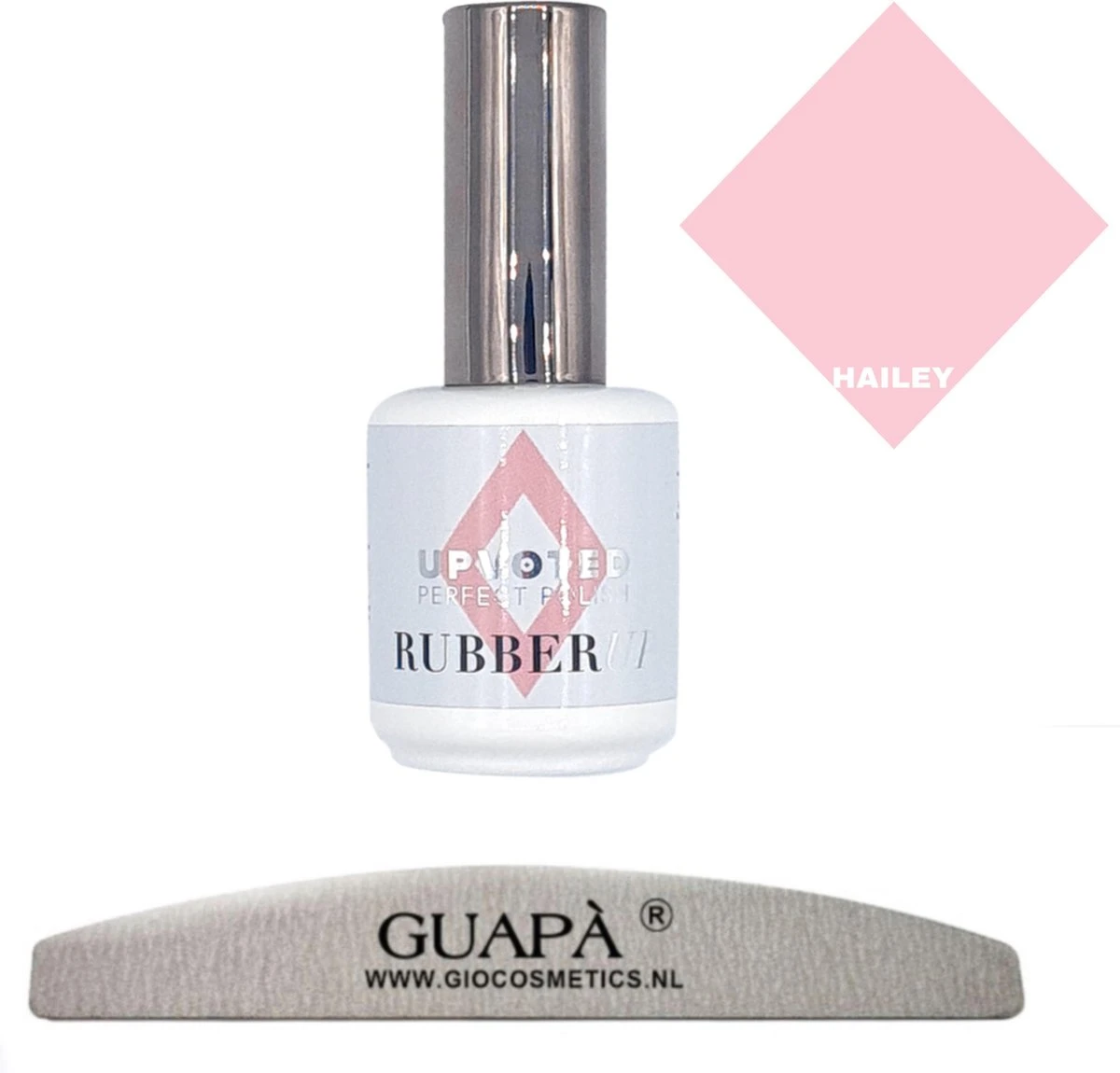 GUAPÀ® BIAB Nagels | Builder In A Bottle | Nagellak | Gel Nagels |Builder Gel HAILEY | 15 Ml 1 GUAPÀ® BIAB Nagels | Builder In A Bottle | Nagellak | Gel Nagels |Builder Gel HAILEY | 15 Ml