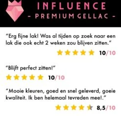 Merkloos Influence Premium Gellac Startersset #ESSENTIALSERIE - Primer - Basecoat - Topcoat -Cosmetica Winkel 1200x1150 24