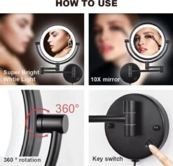 SaniDreams Thora - Make-up Spiegel-rond-zwart-10x Vergroot 9 SaniDreams Thora - Make-up Spiegel-rond-zwart-10x Vergroot -Cosmetica Winkel 1200x1158 37