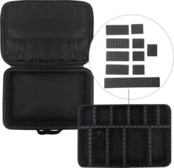Cosmetica Koffer - Make-up Koffer Met Verstelbare Vakken - Visagie En Nagelstyliste Beauty Koffer - 35x25x11CM 18 Cosmetica Koffer - Make-up Koffer Met Verstelbare Vakken - Visagie En Nagelstyliste Beauty Koffer - 35x25x11CM -Cosmetica Winkel 1200x1160 9