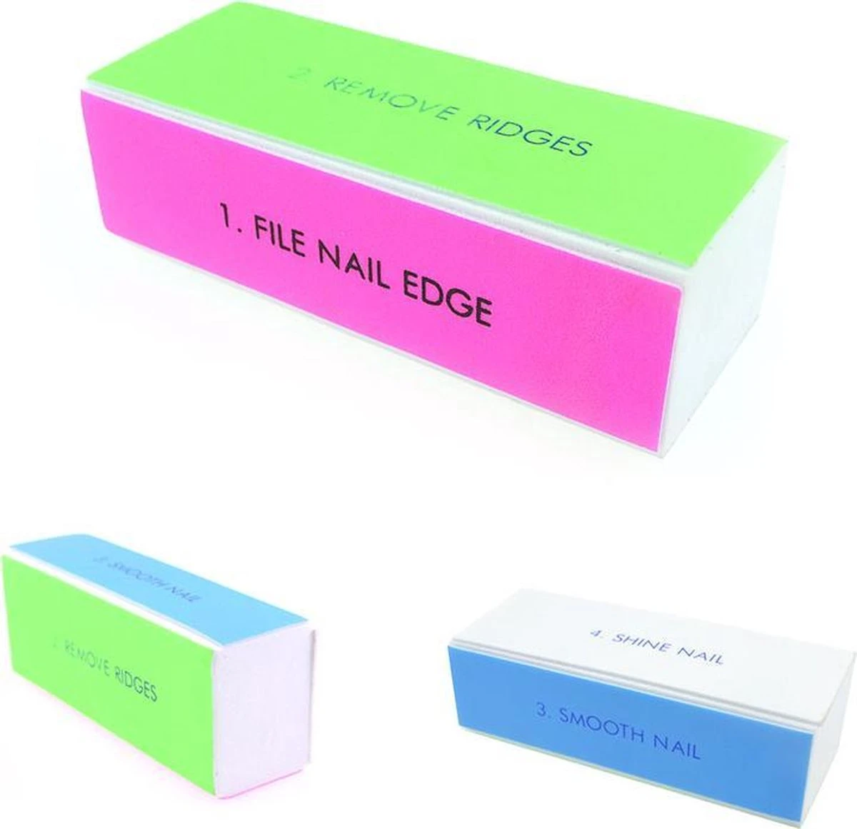 Professionele Nagelvijlen Set | Blokvijl | Pedicureset | Manicureset | Nagelborstel | Polijst Vijl | 6 Delig 3 Professionele Nagelvijlen Set | Blokvijl | Pedicureset | Manicureset | Nagelborstel | Polijst Vijl | 6 Delig - Afbeelding 3