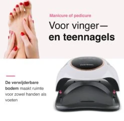 Vivid Green UV Lamp Gelnagels - Led Nagellamp - Gellak Nagel Lamp - Nageldroger - Naggellak Droger - Nagels - 168W -Cosmetica Winkel 1200x1165 33