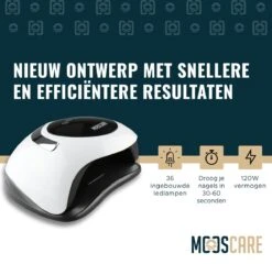 MOOSCARE 120 Watt LED Lamp Voor Gellak Nagels - UV Lamp Gelnagels - Nail Art Nagellamp - Gel Nagellak Nageldroger 12 MOOSCARE 120 Watt LED Lamp Voor Gellak Nagels - UV Lamp Gelnagels - Nail Art Nagellamp - Gel Nagellak Nageldroger -Cosmetica Winkel 1200x1165 36