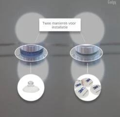 Gadgy Hollywood Spiegel Met Verlichting – Spiegel Met Licht - 10 LED Lampen - Dimbaar (SPIEGEL NIET INBEGREPEN) -Cosmetica Winkel 1200x1166 15