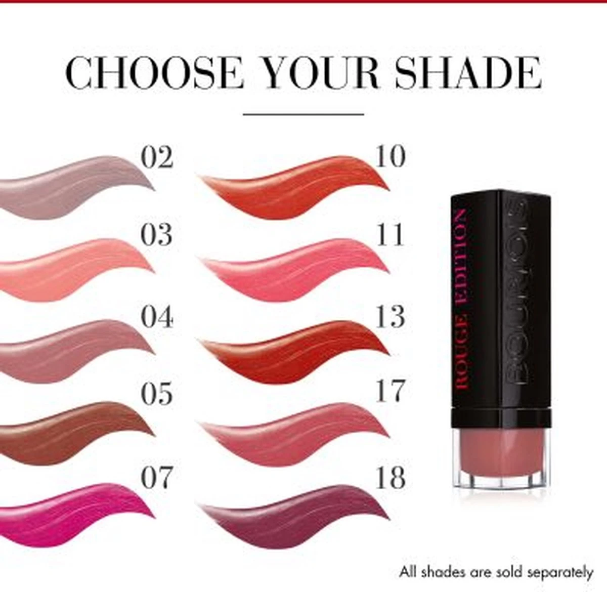 Bourjois Rouge Edition Lippenstift - 04 Rose Tweed 5 Bourjois Rouge Edition Lippenstift - 04 Rose Tweed - Afbeelding 5